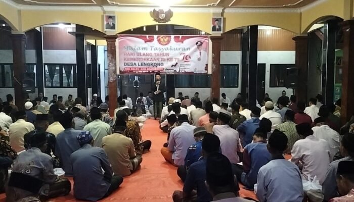 HUT Kemerdekaan RI ke- 79, Pemdes Lengkong Balen Gelar Tasyakuran