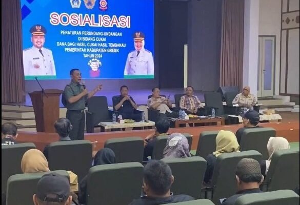 Gempur Rokok Ilegal, Satpol PP Gresik Gencarkan Sosialisasi Perundang-Undangan Cukai