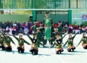 Babinsa dan Persit Koramil Kepohbaru Bojonegoro Juarai Lomba Joget Komando