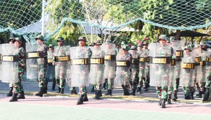 Kodim Bojonegoro Latihan Sistem Pengamanan Wilayah Siap Sukseskan Pilkada