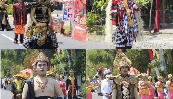 Karnaval HUT Kemerdekaan RI ke- 79, SMAN 1 Kedungadem Borong Juara Satu dan Dua