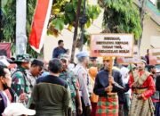 Bersama Forkopimcam, Danramil Dander Bojonegoro Berangkatkan Peserta Pawai Budaya