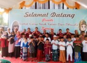 Sunatan Massal Anak Yatim dan Dhuafa di Markas Koramil Padangan Bojonegoro