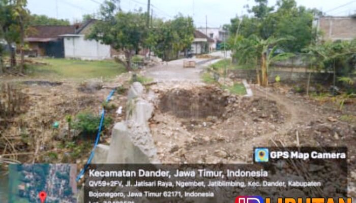 PU Bina Marga Bojonegoro Tutup Mata, Pembangunan Jembatan Senilai Milyaran Mangkrak