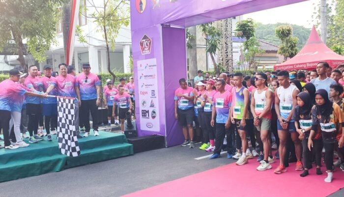 Bersama Forkopimda, Dandim Bojonegoro Lepas Ribuan Peserta Fun Run 2024
