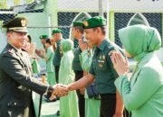 Peridoe 1 Oktober 2024, 123 Prajurit Kodim Bojonegoro Naik Pangkat