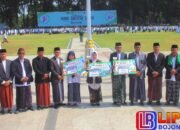 Pemkab Bojonegoro dan Ribuan Santri Gelar Apel HSN 2024