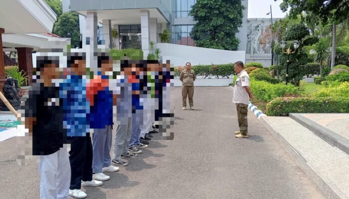 13 Siswa Terjaring Rahasia Satpol PP, Dan diberi Pembinaan