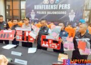 Polres Bojonegoro Ungkap 13 Budak Pengedar Narkoba