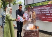 Jelang Pencoblosan, KPU Tuban Musnahkan Surat Suara Rusak