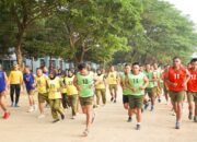 Ukur Kemampuan Fisik Prajurit dan PNS, Kodim Bojonegoro Gelar Kesegaran Jasmani