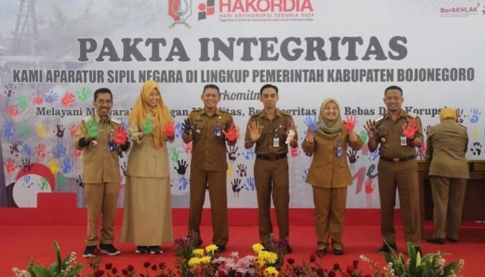 Pemkab Bojonegoro Gelar Pakta Integritas Melawan Korupsi