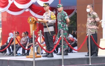 Kapolres Bojonegoro Pimpin Apel Gelar Pasukan Operasi Terpusat Lilin Semeru 2024