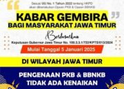 Kabar Gembira! Pemprov Jatim Pastikan Tidak Ada Kenaikan PKB dan BBNKB Tahun 2025