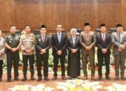 Pj Bupati Adriyanto Hadiri Rapat Paripurna Penetapan Bupati dan Wakil Bupati Bojonegoro Terpilih Periode 2025-2030