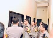 Kapolres Lamongan Cek Kondisi Tahanan dan Kesiapan Personel Penjagaan di Rutan Polres Lamongan