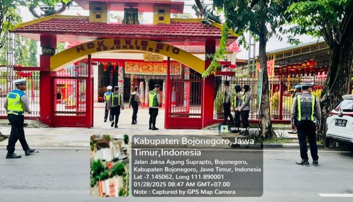 Jelang Imlek, Polres Bojonegoro Tingkatkan Patroli dan Pengamanan