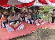 Dukung program Ketahanan Pangan Polres Bojonegoro bersama pemkab dan Kodim 0813 Tebar Benih Ikan di kolam polres