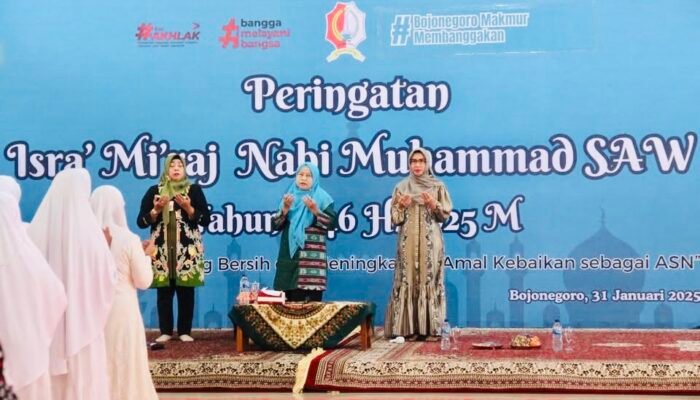 Pemkab Bojonegoro Gelar Pengajian Peringati Isra Mikraj Nabi Muhamma