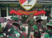Dandim 0812 Lamongan Beri Motivasi Kepada Personil Korum Kompi A Zeni Tempur 5/ABW Guna Memelihara Moril Prajurit Dalam Melaksanakan Tugas Kesehariannya.