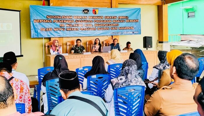 Sosialisasi Program Makan Bergizi Gratis di Kabupaten Bojonegoro
