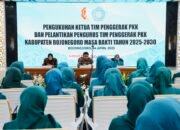 Bupati Setyo Wahono Kukuhkan Pengurus TP PKK Bojonegoro 2025-2030