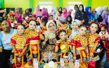 Bunda Cantika Wahono Hadiri Lomba Hari Anak Nasional 2025