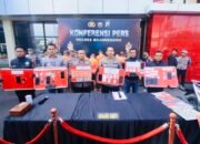 Konferensi Pers Polres Bojonegoro: Pemberantasan Premanisme dalam Operasi Pekat II