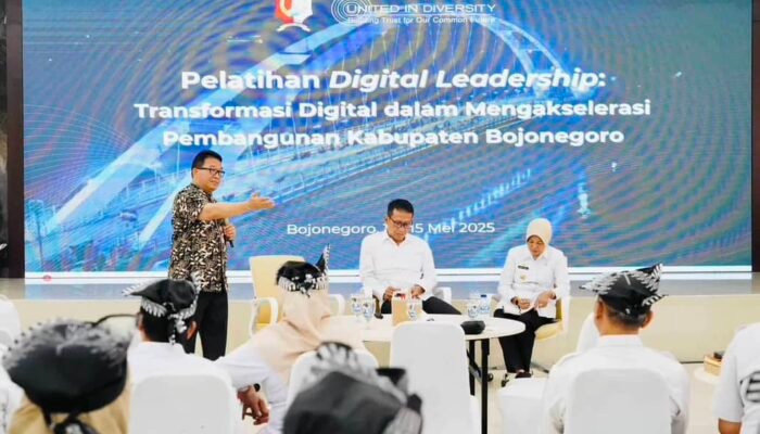 Bupati Bojonegoro Buka Pelatihan Digital Leadership untuk Pimpinan OPD