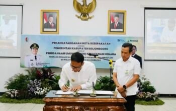 Nota Kesepahaman MOU Antara Pemkab dan Perum Perhutani