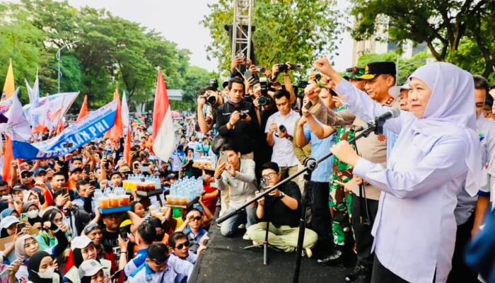 Peringatan Hari Buruh Internasional 2025 di Jawa Timur