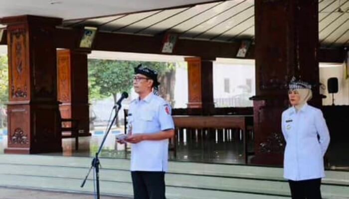 Pesan Bupati Bojonegoro di Apel Pagi  Fokus Pelayanan Publik