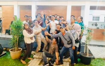Bupati Setyo Wahono Hadir Acara Gathering  Bersama Awak Media