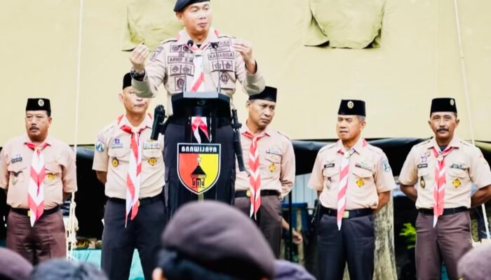 Dandim 0813 Bojonegoro Resmi Membuka Perkemahan Saka Wira Kartika 2025