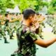Latihan Pencak Silat Militer oleh Kodim 0813 Bojonegoro
