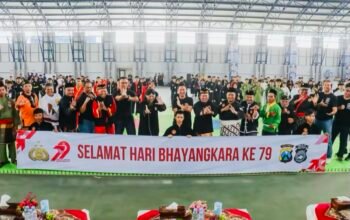Kejuaraan Pencak Silat Bojonegoro di Hari Bhayangkara ke-79