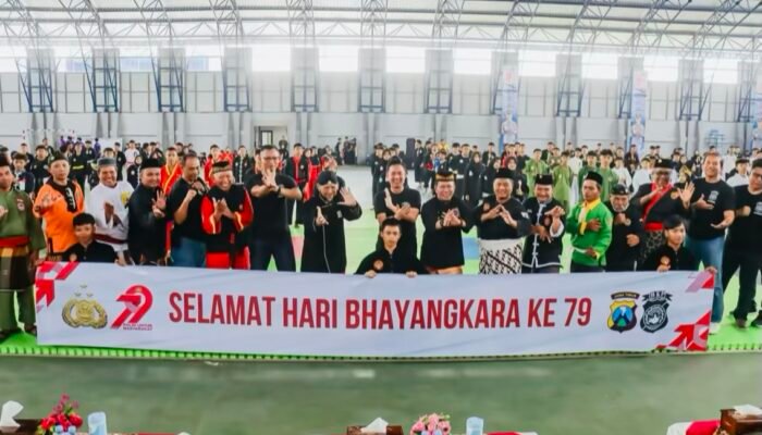 Kejuaraan Pencak Silat Bojonegoro di Hari Bhayangkara ke-79