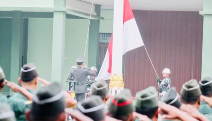 Kodim Bojonegoro Gelar Upacara Peringati Hari Lahir Pancasila