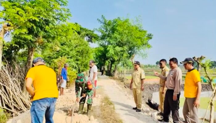 Pembangunan JUT Melalui Program PKTD di Lamongan