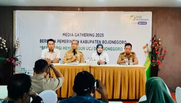 Media Gathering Jalin Kerja Sama BPJS Ketenagakerjaan dan Pemerintah Bojonegoro