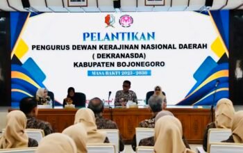 Pelantikan Pengurus Dekranasda Bojonegoro 2025-2030