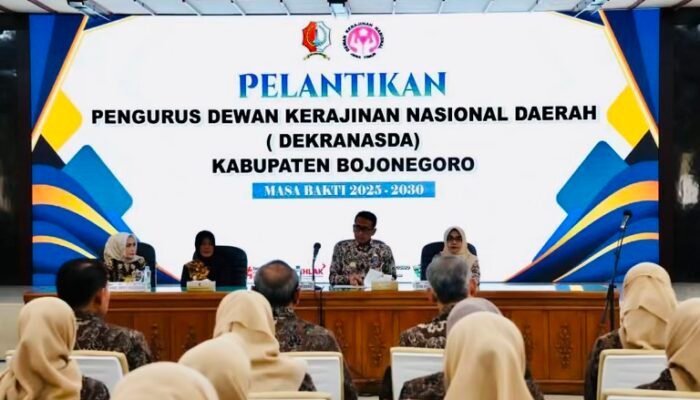 Pelantikan Pengurus Dekranasda Bojonegoro 2025-2030