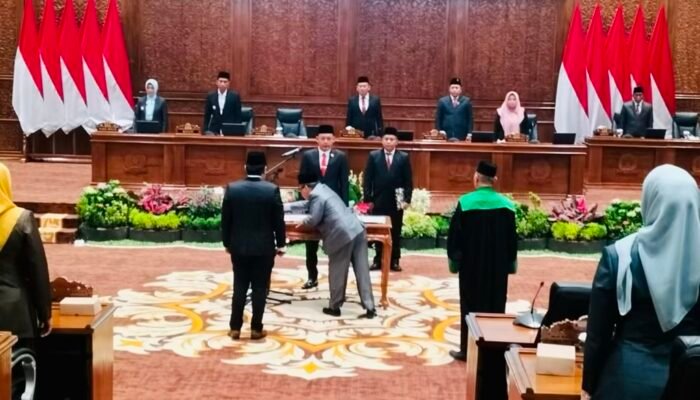 Pelantikan Anggota Baru DPRD Kabupaten Bojonegoro dari Fraksi PKB