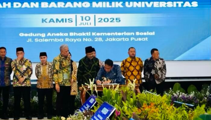 Bupati Bojonegoro Tandatangani MoU Program Sekolah Rakyat dengan Kementerian Sosial RI