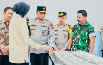 Peresmian SPPG Polres Bojonegoro di Desa Sumodikaran