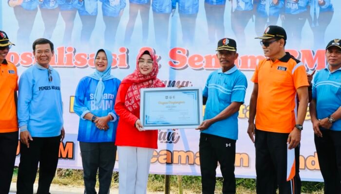 Kegiatan Sosialisasi dan Senam Bahagia di Desa Ngraseh