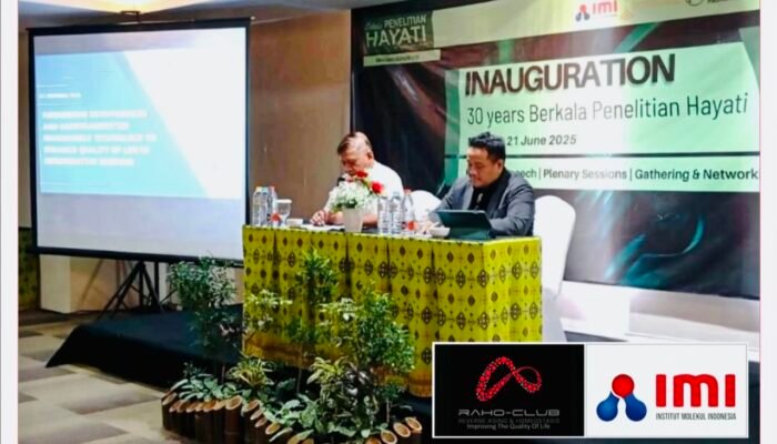 Terapi Nanobubbles IMI-RAHO Club di Inaugurasi ke-30 Berkala Penelitian Hayati