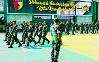 Tim Waslakgiat Mengunjungi Markas Kodim 0813 Bojonegoro