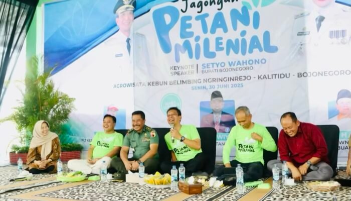 Jagongan Petani Milenial, Wujud Nyata Pemkab Bojonegoro Membangun Kemandirian Ekonomi