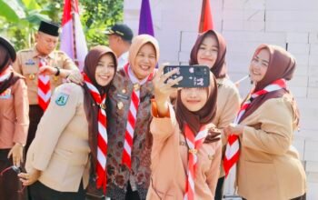 Wakil Bupati Nurul Azizah Buka Perkemahan Wirakarya Jawa Timur 2025